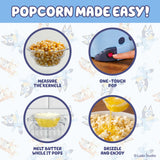 Uncanny Brands Bluey Popcorn Maker