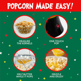 Uncanny Brands Grinch Popcorn Maker