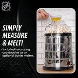Uncanny Brands National Hockey League Stanley Cup Hot Air Popcorn Maker
