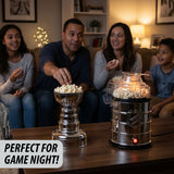 Uncanny Brands National Hockey League Stanley Cup Hot Air Popcorn Maker