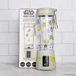Uncanny Brands Star Wars The Mandalorian USB-Rechargeable Portable Blender