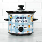 Uncanny Brands Bluey 2Qt Slow Cooker