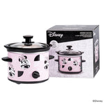 Uncanny Brands Disney Minnie Mouse 2-Qt Slow Cooker