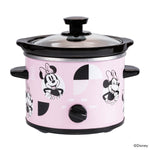 Uncanny Brands Disney Minnie Mouse 2-Qt Slow Cooker