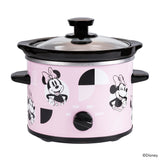 Uncanny Brands Disney Minnie Mouse 2-Qt Slow Cooker