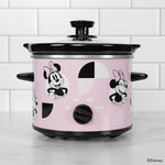 Uncanny Brands Disney Minnie Mouse 2-Qt Slow Cooker