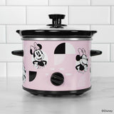 Uncanny Brands Disney Minnie Mouse 2-Qt Slow Cooker