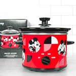 Uncanny Brands Disney Mickey Mouse 2-Qt Slow Cooker