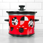 Uncanny Brands Disney Mickey Mouse 2-Qt Slow Cooker
