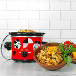 Uncanny Brands Disney Mickey Mouse 2-Qt Slow Cooker