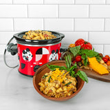 Uncanny Brands Disney Mickey Mouse 2-Qt Slow Cooker