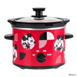 Uncanny Brands Disney Mickey Mouse 2-Qt Slow Cooker