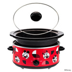 Uncanny Brands Mickey Mouse and Minnie Mouse 5-Quart Slow Cooker