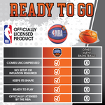 Uncanny Brands NBA Logo Silent Basketball