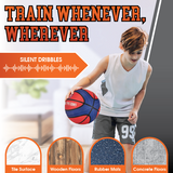 Uncanny Brands NBA Detroit Pistons Silent Basketball