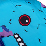 Fuggler Gaptooth McGoo 27" x 55" Kids Slumber Bag with Attached Pillow for Sleepovers, Naps & Travel