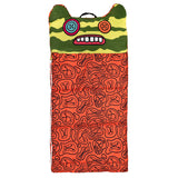 Fuggler Indecisive Monster 27" x 55" Kids Slumber Bag with Attached Pillow for Sleepovers, Naps & Travel