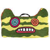 Fuggler Indecisive Monster 27" x 55" Kids Slumber Bag with Attached Pillow for Sleepovers, Naps & Travel
