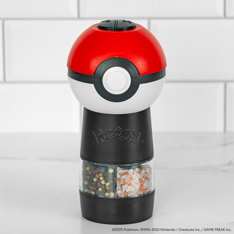 Uncanny Brands Pokémon Poké Ball Salt and Pepper Grinder