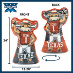Bleacher Creatures Texas Longhorns Hook 'Em 24" Mascot Sideline Pal
