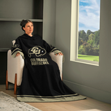 Snuggie Colorado Buffaloes – The Original Wearable Blanket with Sleeves & Pockets | Super Soft Fleece | As Seen on TV | Officially Licensed Collegiate