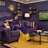 Snuggie LSU Tigers – The Original Wearable Blanket with Sleeves & Pockets | Super Soft Fleece | As Seen on TV | Officially Licensed Collegiate