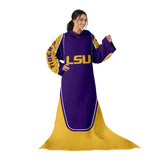 Snuggie LSU Tigers – The Original Wearable Blanket with Sleeves & Pockets | Super Soft Fleece | As Seen on TV | Officially Licensed Collegiate