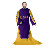 Snuggie LSU Tigers – The Original Wearable Blanket with Sleeves & Pockets | Super Soft Fleece | As Seen on TV | Officially Licensed Collegiate