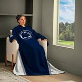 Snuggie Penn State Nittany Lions  – The Original Wearable Blanket with Sleeves & Pockets | Super Soft Fleece | As Seen on TV | Officially Licensed Collegiate