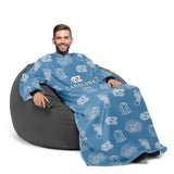 Snuggie North Carolina Tar Heels – The Original Wearable Blanket with Sleeves & Pockets | Super Soft Fleece | As Seen on TV | Officially Licensed Collegiate
