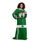 Snuggie Boston Celtics – The Original Wearable Blanket with Sleeves & Pockets | Super Soft Fleece | As Seen on TV | Officially Licensed NBA Gear