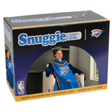 Snuggie Oklahoma City Thunder – The Original Wearable Blanket with Sleeves & Pockets | Super Soft Fleece | As Seen on TV | Officially Licensed NBA Gear
