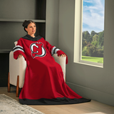 Snuggie New Jersey Devils – The Original Wearable Blanket with Sleeves & Pockets | Super Soft Fleece | As Seen on TV | Officially Licensed NHL Gear