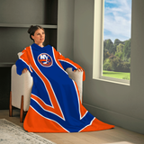 Snuggie New York Islanders – The Original Wearable Blanket with Sleeves & Pockets | Super Soft Fleece | As Seen on TV | Officially Licensed NHL Gear