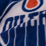 Snuggie Edmonton Oilers – The Original Wearable Blanket with Sleeves & Pockets | Super Soft Fleece | As Seen on TV | Officially Licensed NHL Gear