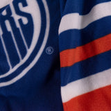 Snuggie Edmonton Oilers – The Original Wearable Blanket with Sleeves & Pockets | Super Soft Fleece | As Seen on TV | Officially Licensed NHL Gear