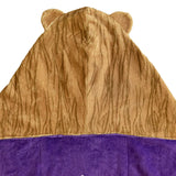 Sleep Squad Sacramento Kings Slamson 60” x 50” Hooded Raschel Throw Blanket