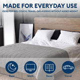 Therapedic Cooling Blanket – Lightweight Breathable All-Season Blanket, Double-Sided Cool-Touch Knit, Machine Washable, OEKO-TEX Certified, Quilted Design, Queen Size 90” x 92”, Charcoal Grey
