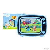 Uncanny Brands Bluey Retro TV Toaster with Light Up Frame, Two Slice Model with Bluey Toast Design, Themed Kitchen Appliance