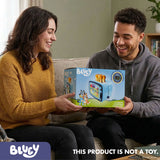 Uncanny Brands Bluey Retro TV Toaster with Light Up Frame, Two Slice Model with Bluey Toast Design, Themed Kitchen Appliance