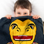 Sleep Squad Vegas Golden Knights Chance Mascot 60” x 80” Raschel Plush Blanket