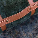 TrueTimber® Olive Green Throw 50x70 – Soft Polyester Oversized Throw for Bed, Couch, or Cabin