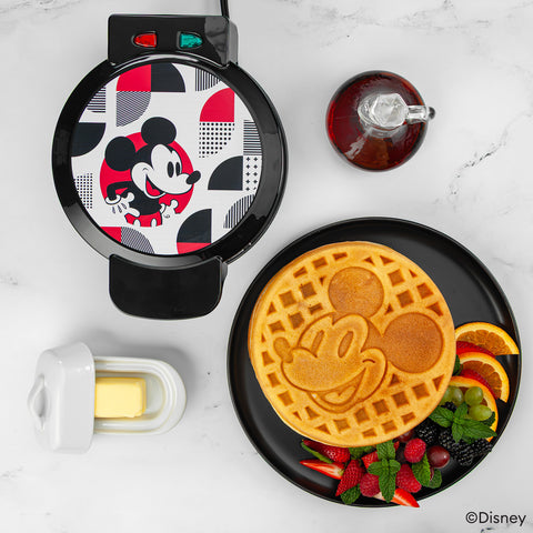 Uncanny Brands Disney Mickey Mouse Waffle Maker