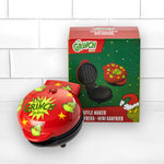 Uncanny Brands Dr. Seuss Grinch Mini Waffle Maker