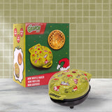 Uncanny Brands Dr. Seuss Grinch Mini Waffle Maker