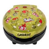 Uncanny Brands Dr. Seuss Grinch Mini Waffle Maker
