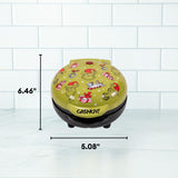 Uncanny Brands Dr. Seuss Grinch Mini Waffle Maker