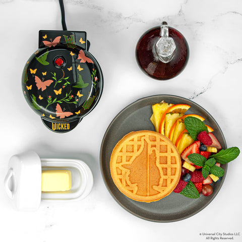 Uncanny Brands Wicked Mini Waffle Maker