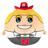Sleep Squad Nebraska Huskers Herbie 12" Mascot Kiri Cloud Plushie