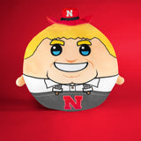 Sleep Squad Nebraska Huskers Herbie 12" Mascot Kiri Cloud Plushie